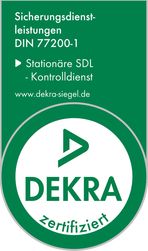 DEKRA Zertifizierung für Sicherungsdienstleistungen nach DIN 77200-1